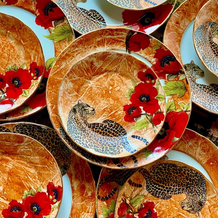 Onça preta para porcelana - 24 unidades