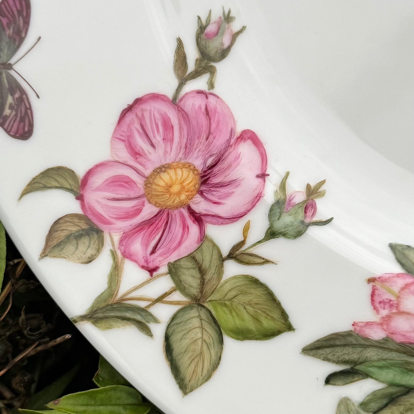 Flores de corte para porcelana - 14 folhas