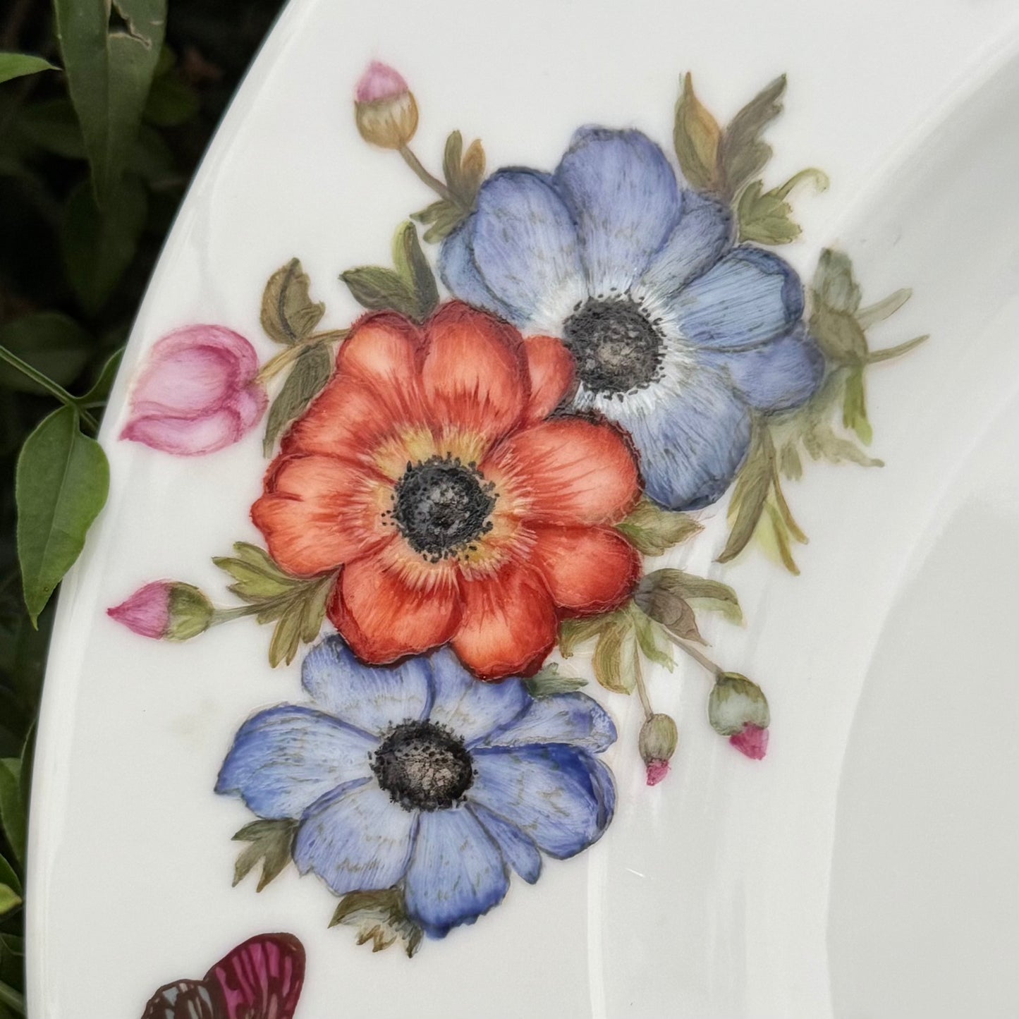 Flores de corte para porcelana - 14 folhas