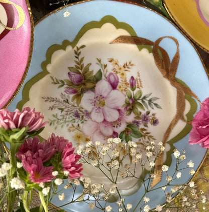 Flores bouquet pra porcelana - 12 folhas