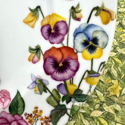 Flores de corte para porcelana - 14 folhas