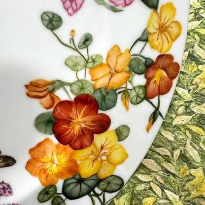 Flores de corte para porcelana - 14 folhas