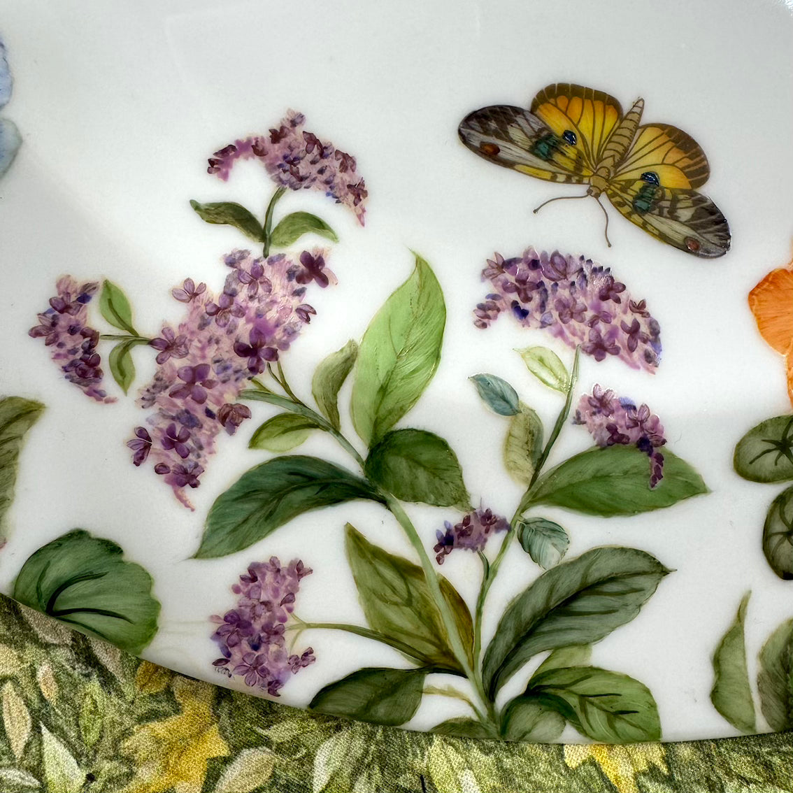 Flores de corte para porcelana - 14 folhas