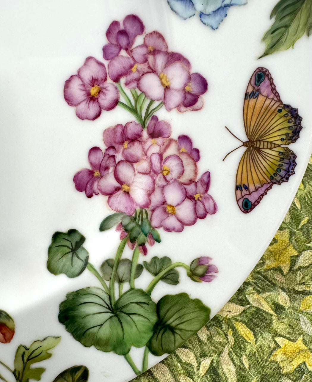 Flores de corte para porcelana - 14 folhas