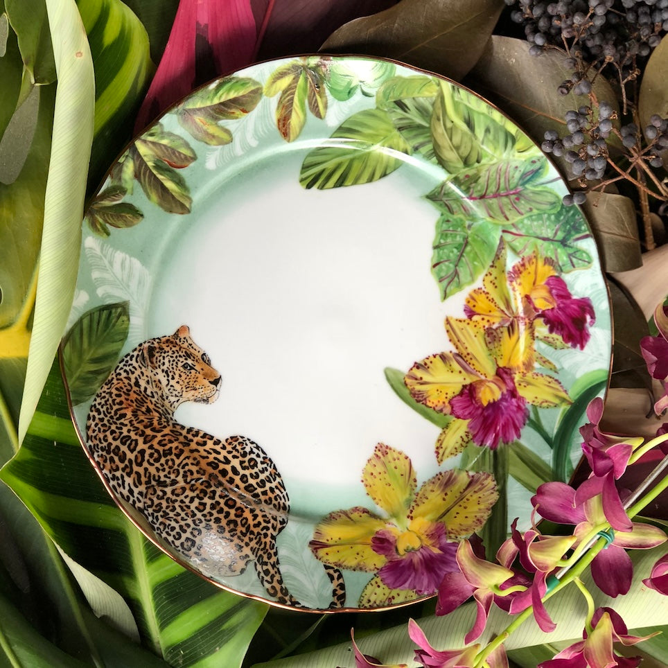 Onça preta para porcelana - 24 unidades