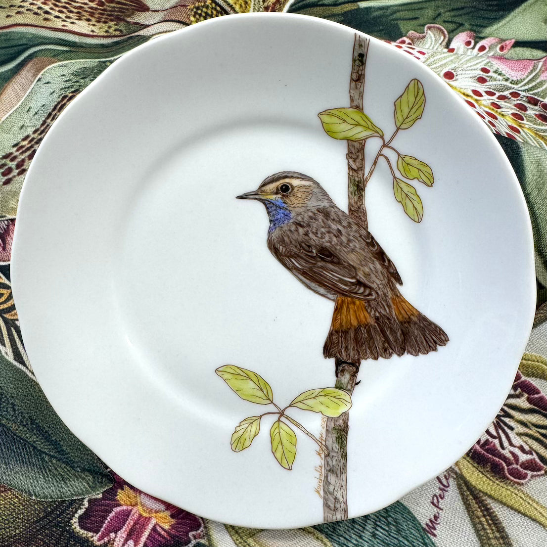 Pássaros para porcelana - 18 folhas