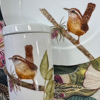 Pássaros para porcelana - 18 folhas