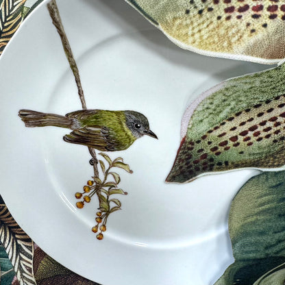 Pássaros para porcelana - 18 folhas